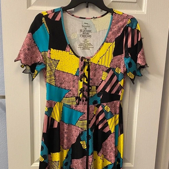 The Nightmare Before Christmas Sally Patchwork Dress - Picture 2 of 15